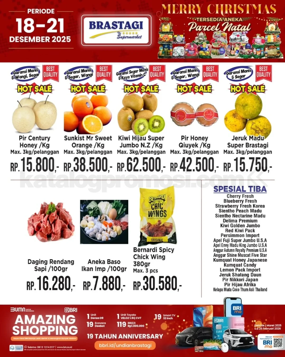 Promo JSM BRASTAGI SUPERMARKET Katalog Weekend 18-21 Desember 2025 Promo JSM BRASTAGI SUPERMARKET Katalog Weekend 18-21 Desember 2025 1
