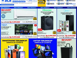 Katalog Promo COURTS April Salebration 01-30 April 2026