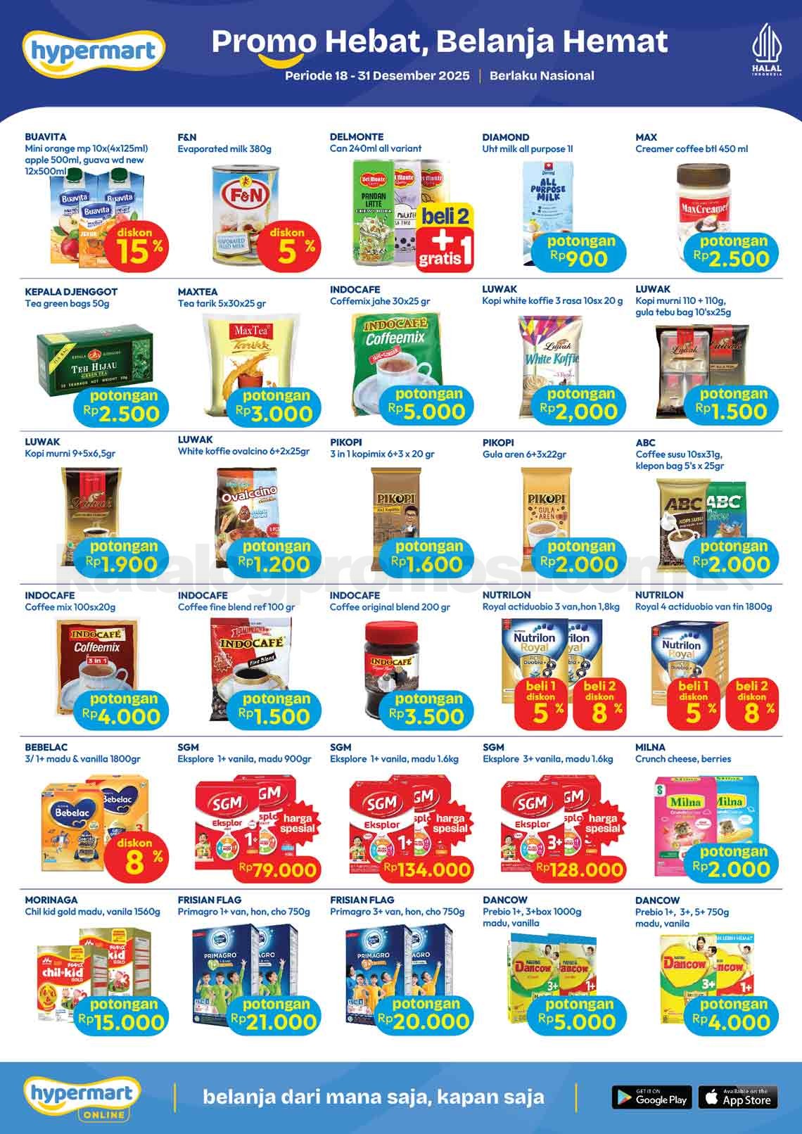 Katalog Promo Hypermart Terbaru 18-31 Desember 2025 Katalog Promo Hypermart Terbaru 18-31 Desember 2025 6