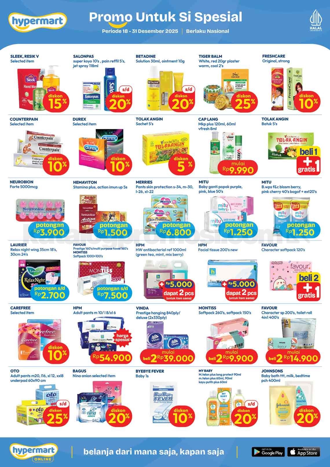 Katalog Promo Hypermart Terbaru 18-31 Desember 2025 Katalog Promo Hypermart Terbaru 18-31 Desember 2025 10
