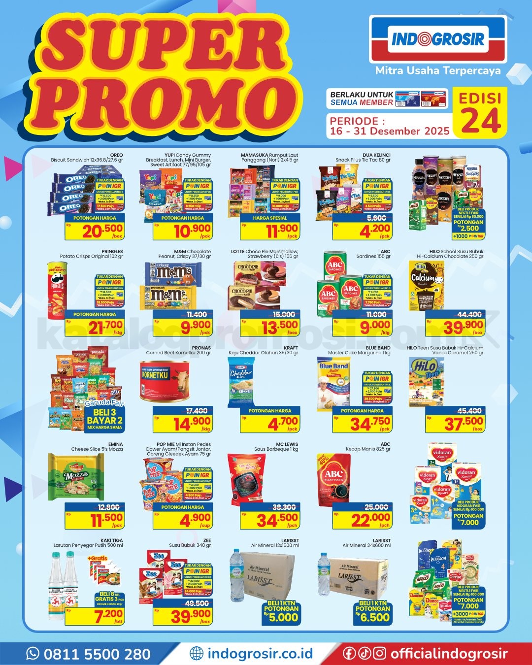KATALOG PROMO INDOGROSIR HARI INI 16-31 Desember 2025 KATALOG PROMO INDOGROSIR HARI INI 16-31 Desember 2025 5