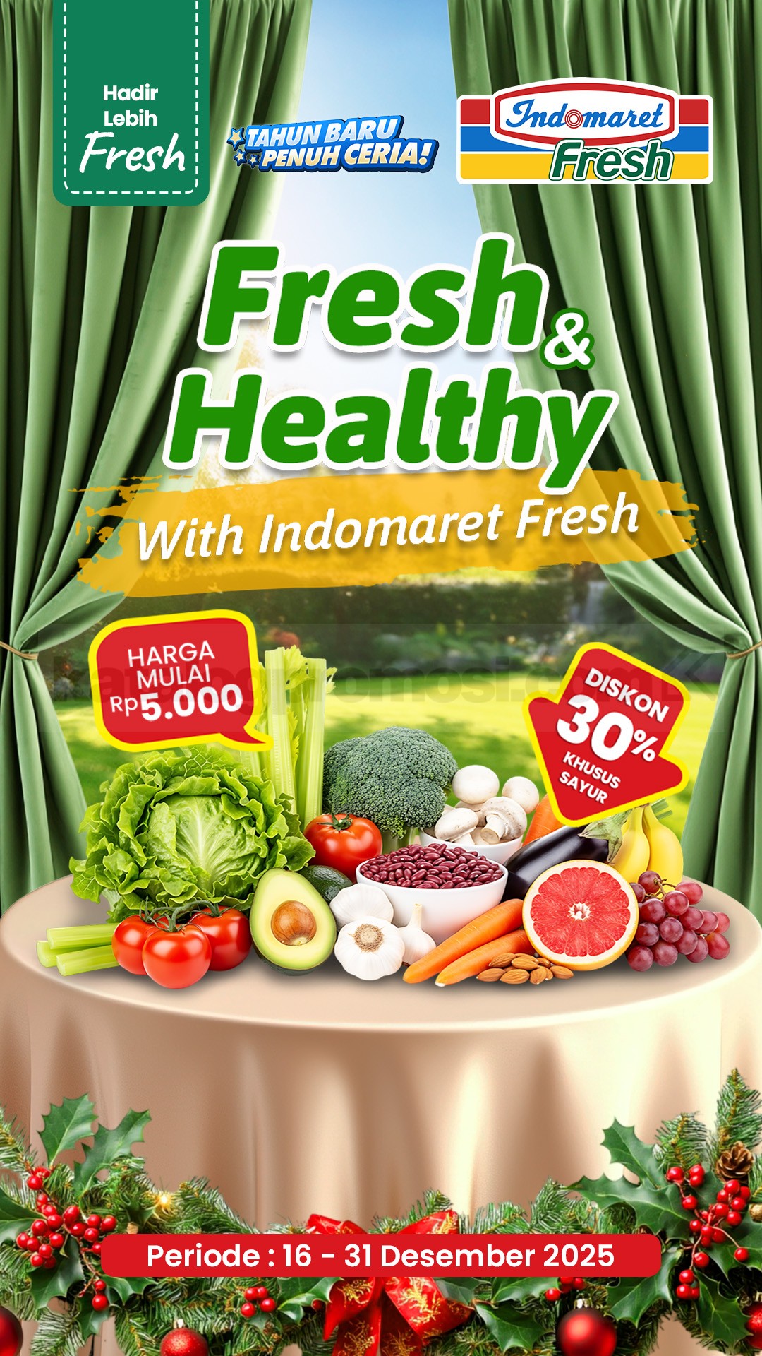 KATALOG PROMO INDOMARET FRESH 16-31 Desember 2025 KATALOG PROMO INDOMARET FRESH 16-31 Desember 2025 1