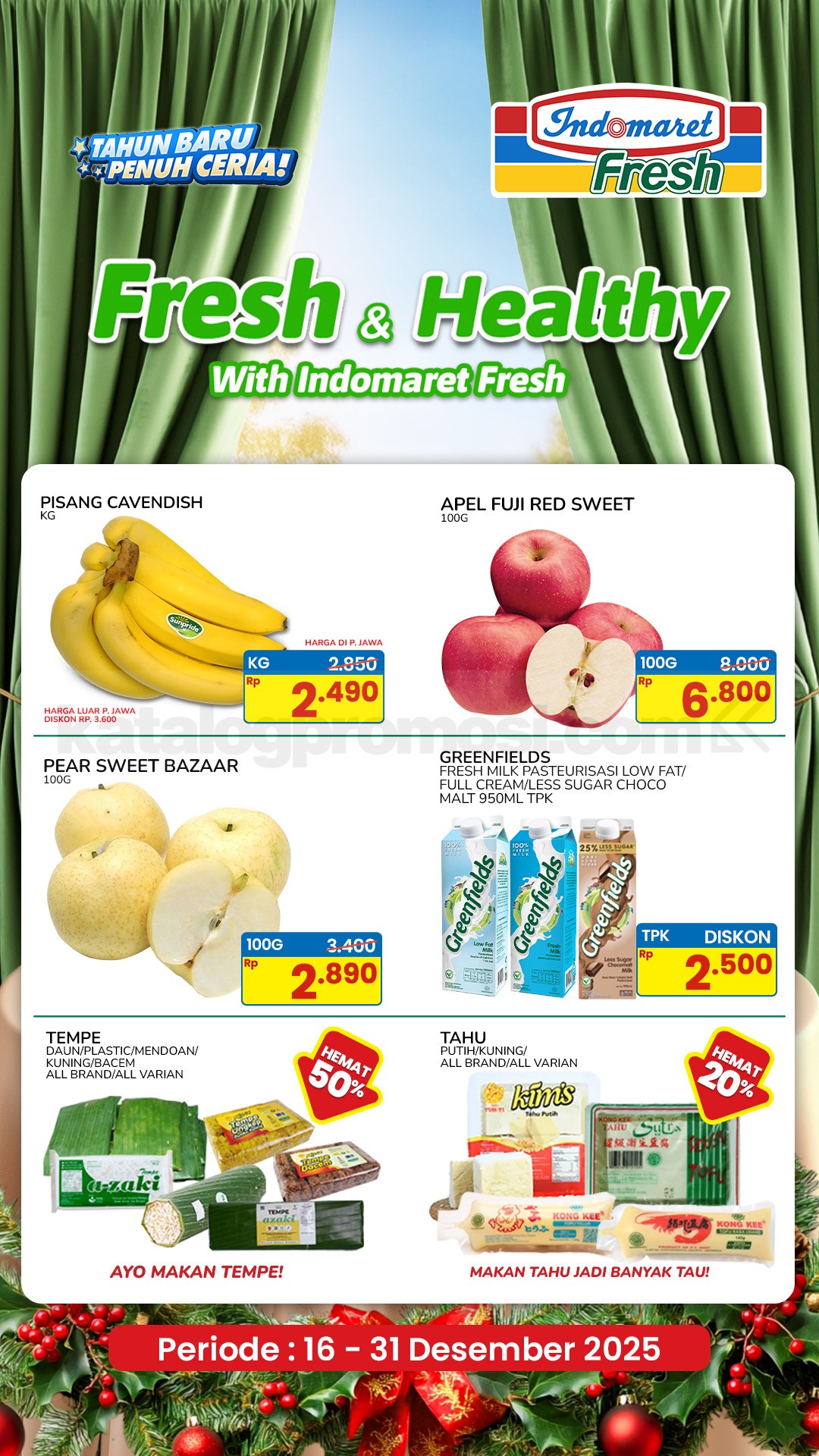 KATALOG PROMO INDOMARET FRESH 16-31 Desember 2025 KATALOG PROMO INDOMARET FRESH 16-31 Desember 2025 3