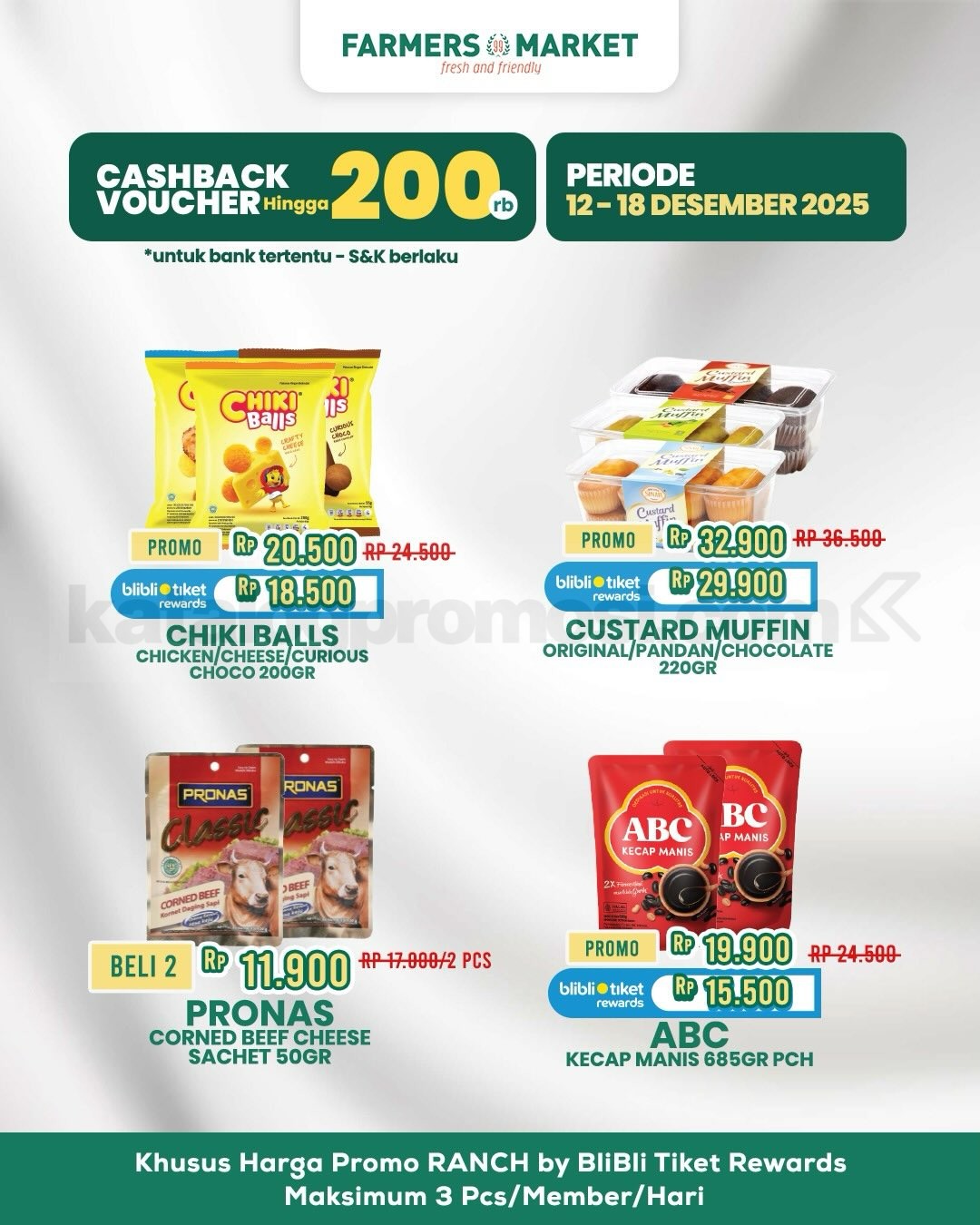 Promo JSM Farmers Market khusus Weekend 12-18 Desember 2025 Promo JSM Farmers Market khusus Weekend 12-18 Desember 2025 6