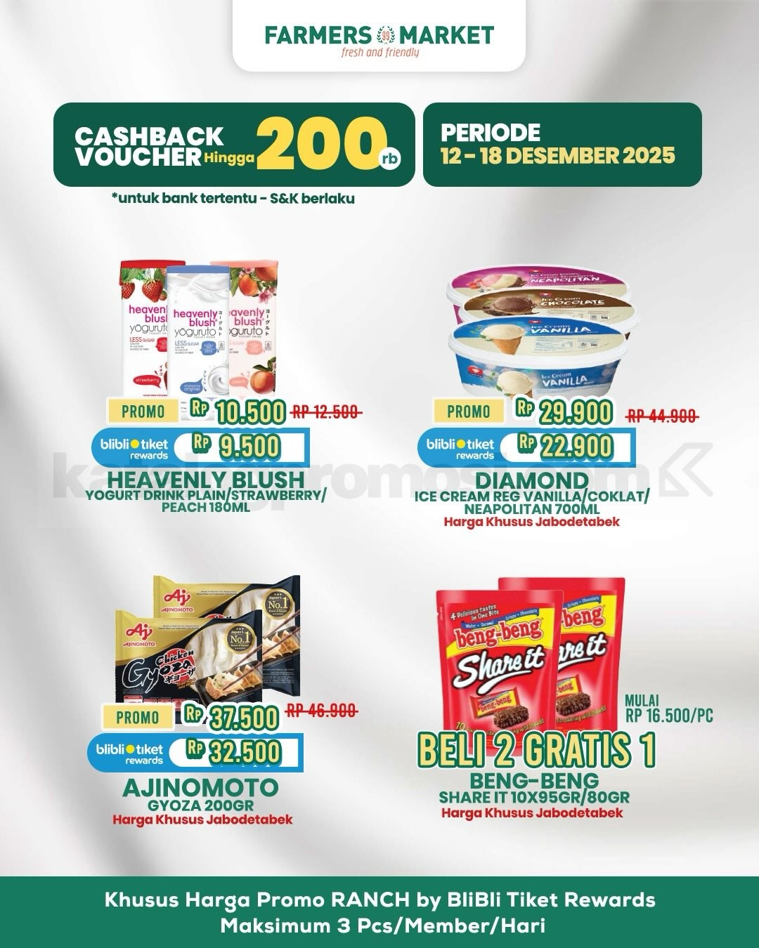 Promo JSM Farmers Market khusus Weekend 12-18 Desember 2025 Promo JSM Farmers Market khusus Weekend 12-18 Desember 2025 7