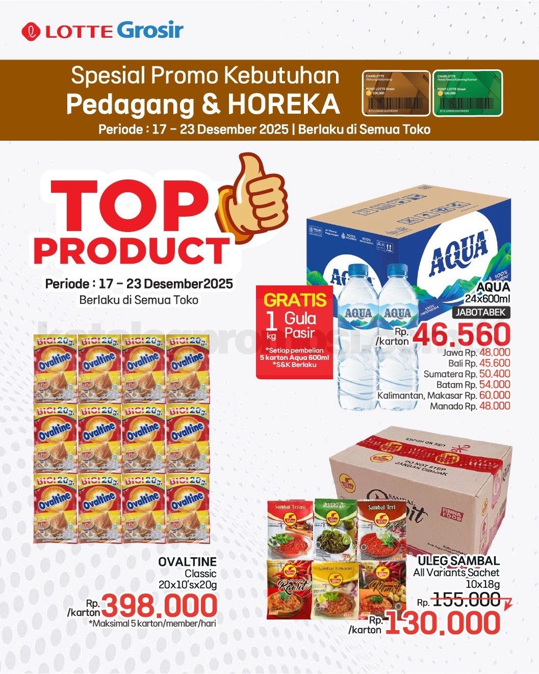 Katalog Promo LOTTE GROSIR TERBARU 17-23 Desember 2025 Katalog Promo LOTTE GROSIR TERBARU 17-23 Desember 2025 7