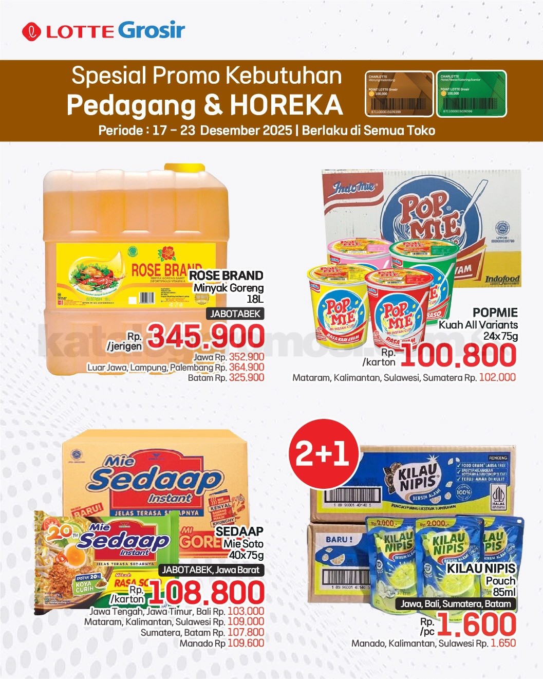 Katalog Promo LOTTE GROSIR TERBARU 17-23 Desember 2025 Katalog Promo LOTTE GROSIR TERBARU 17-23 Desember 2025 8