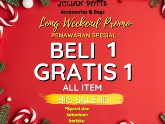 Promo Julian Potts Long Weekend Deals Beli 1 Gratis 1 All Item*