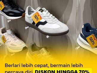 Promo FISIK Sport diskon hingga 70 persen untuk koleksi perlengkapan olahraga pilihan