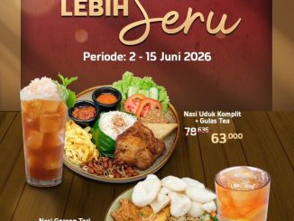 Promo Tong Tji Tea House Menu Nusantara Baru harga spesial hingga 15 Juni 2026
