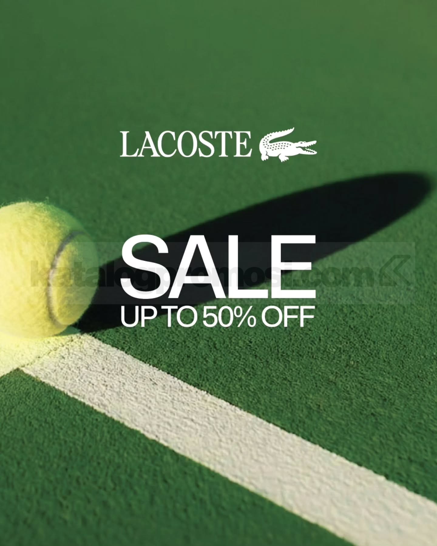 Promo Lacoste End Of Season Sale Diskon Hingga 50% Promo Lacoste End Of Season Sale Diskon Hingga 50% untuk koleksi polo sneakers dan fashion pilihan