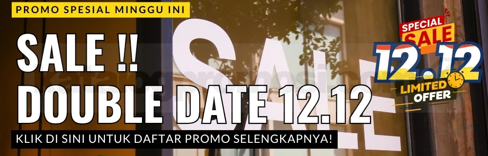 PROMO 12.12 DOUBLE DATE SALE MINGGU INI