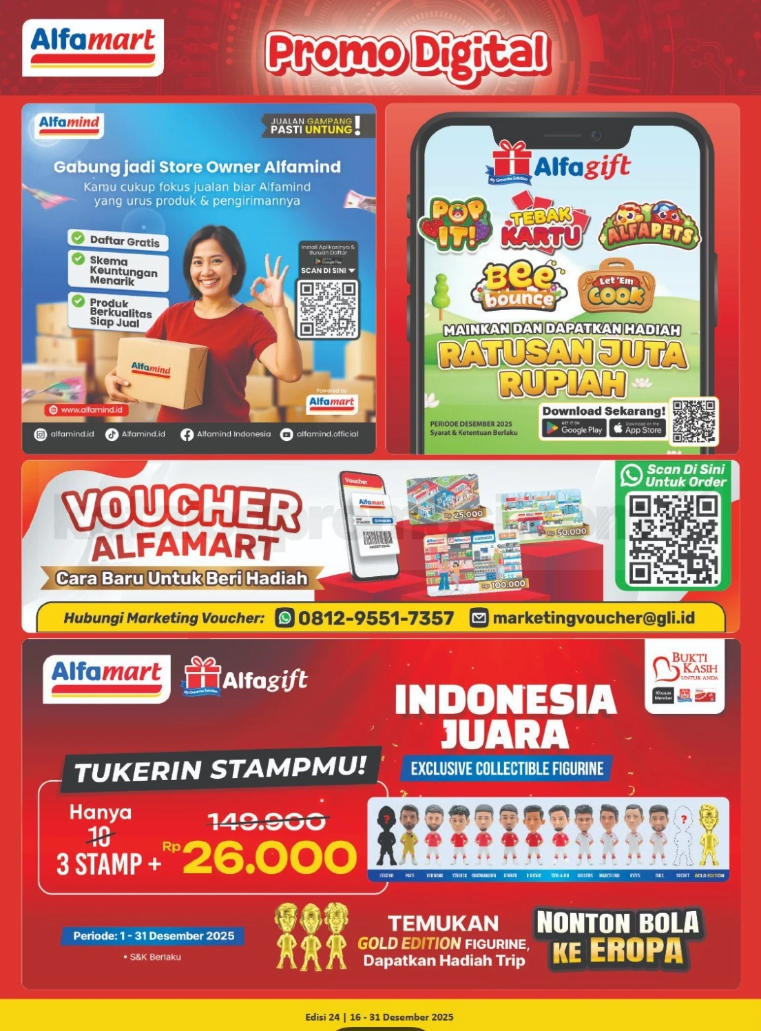 Promo Alfamart Terbaru Katalog 16-31 Desember 2025 Promo Alfamart Terbaru Katalog 16-31 Desember 2025 31