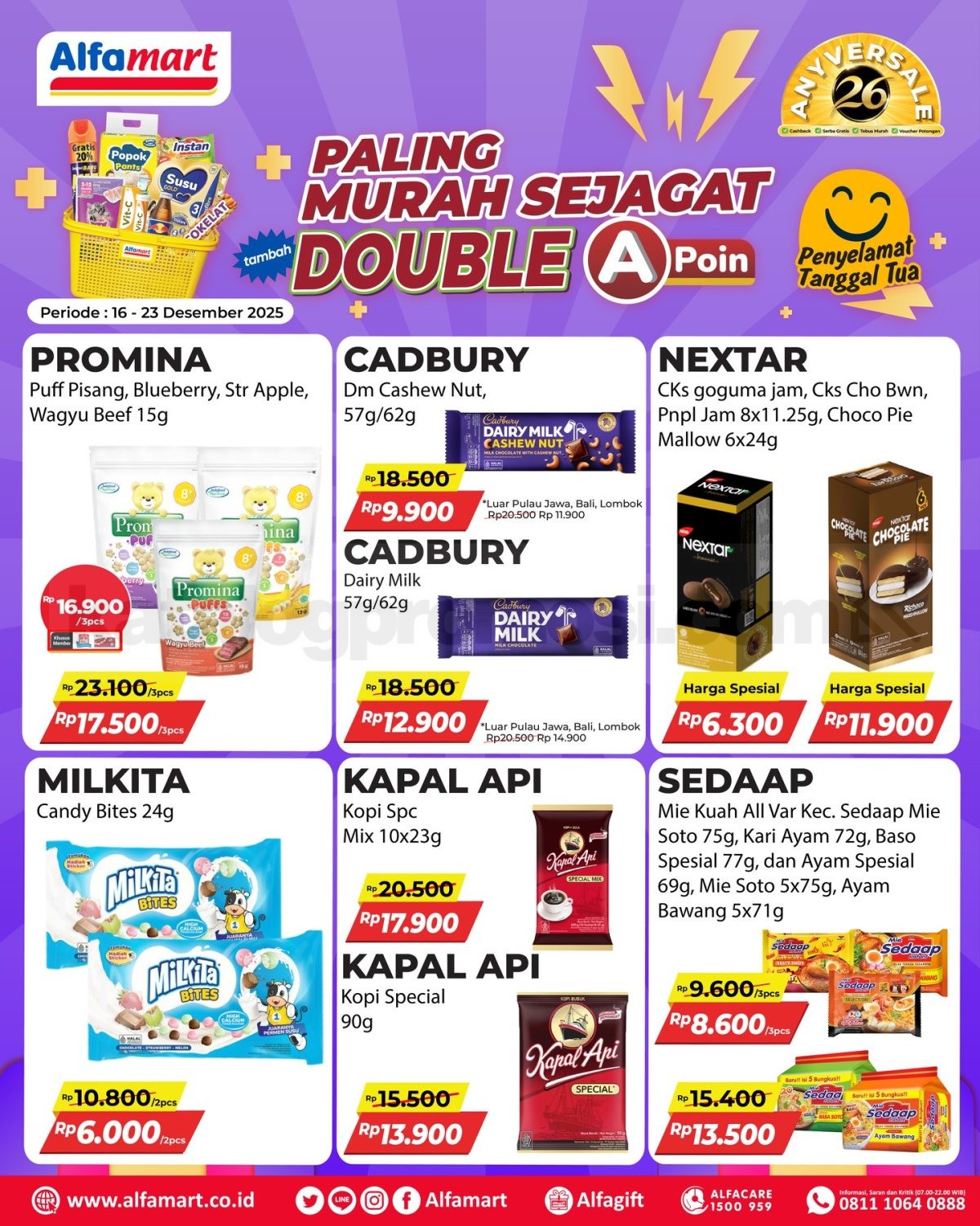 PROMO ALFAMART PALING MURAH SEJAGAT 16-23 Desember 2025 PROMO ALFAMART PALING MURAH SEJAGAT 16-23 Desember 2025 3