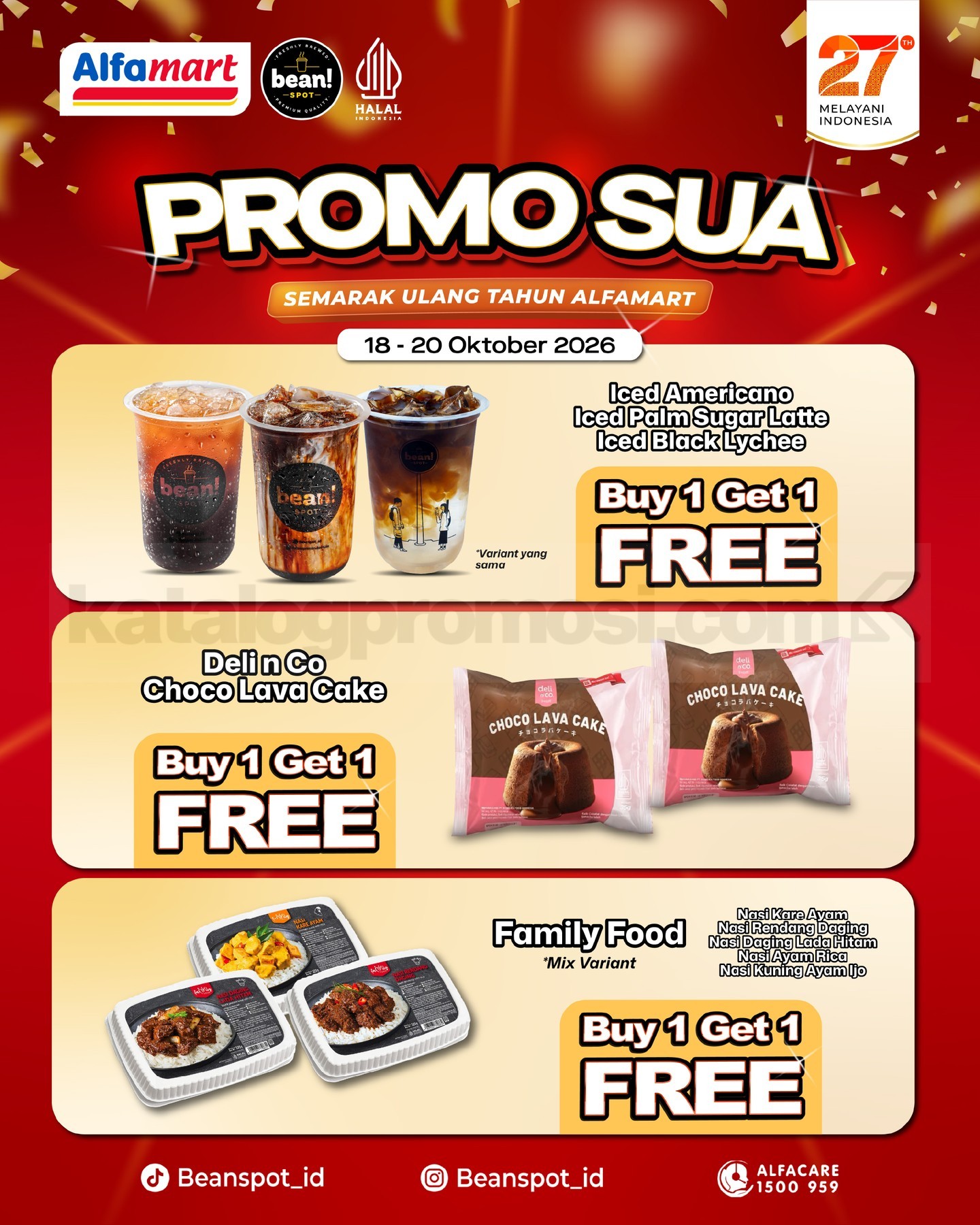 Promo Alfamart Ulang Tahun 27 Serba Gratis Beli 1 Gratis 1 Promo Alfamart Ulang Tahun 27 Serba Gratis Beli 1 Gratis 1 8