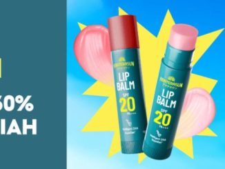 Promo Amaterasun Lip Balm Diskon 50% SPF 20 PA+++ periode 26-28 Februari 2026