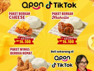 Promo Ayam Bersih Berkah Paket Hemat mulai Rp. 16.100 menu Cheese Nashville dan Wings Berdua