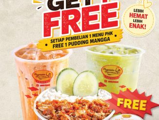 Promo Ayam Keprabon Express Buy 1 Get 1 Free dengan gratis Pudding Mangga di Pakuwon Mall Solo Baru