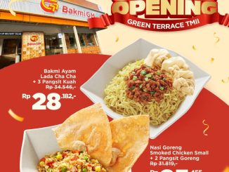 Promo Bakmi GM Grand Opening Green Terrace TMII dengan menu hemat dan bonus