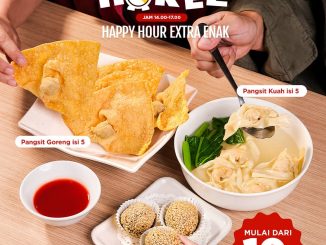Promo Bakmi GM Happy Hour Extra Enak mulai Rp. 10.910 untuk camilan sore