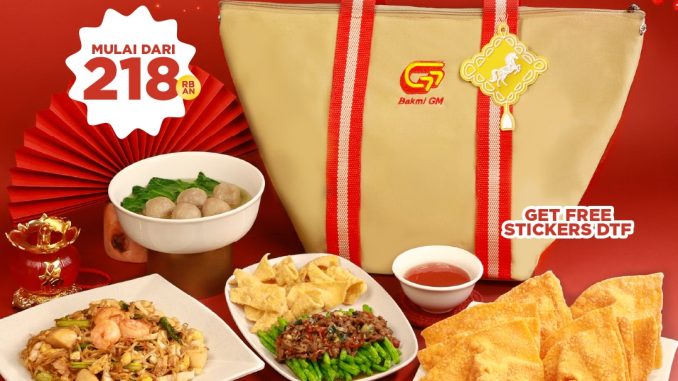Promo Bakmi GM HOKI Hampers Imlek mulai Rp. 218.183 dengan pilihan hot food dan frozen food