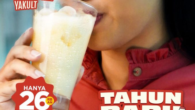 Promo Bakmi GM Iced Lychee Yakult Segar mulai Rp. 26.000