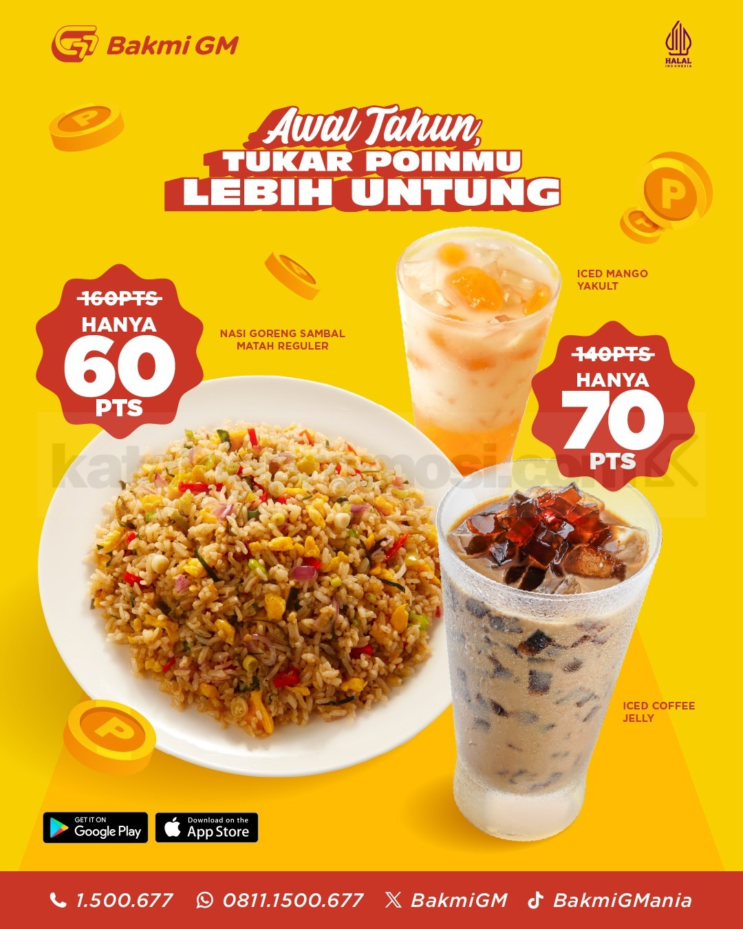 Promo Bakmi GM Tukar Poin Untuk Menu Favorit mulai 40 Poin Promo Bakmi GM Tukar Poin Untuk Menu Favorit mulai 40 Poin 1