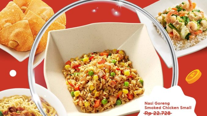 Promo Bakmi GM Weekly Specials Nasi Goreng Smoked Chicken Small