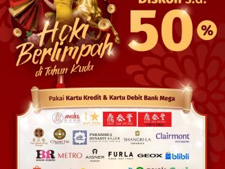 Promo Bank Mega Hoki Berlimpah di Tahun Kuda Diskon hingga 50% 2