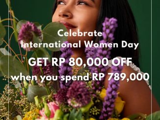 Promo Bath & Body Works International Women Day Diskon Rp. 80.000 untuk pembelian minimal Rp. 789.000