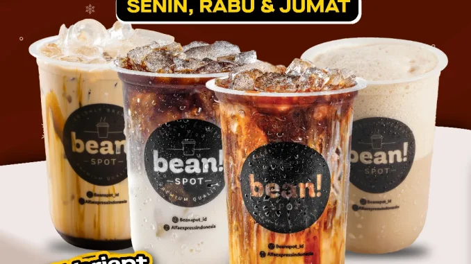 Promo Beanspot Coffee Day semua varian mulai Rp 10.000 berlaku Desember 2025