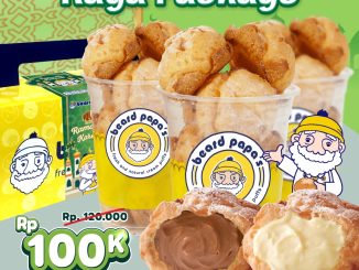 Promo Beard Papa’s Raya Package Cream Puff mulai Rp. 100.000 paket dessert Ramadan untuk iftar