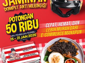 Promo Bebek Carok On Delivery Potongan Rp. 50.000 dengan minimal pembelian Rp. 150.000