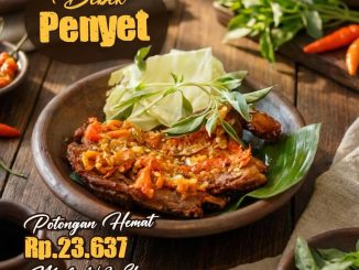 Promo Bebek Kaleyo Bebek Penyet mulai Rp 23.637 dengan sambal digeprek dadakan pedasnya nampol