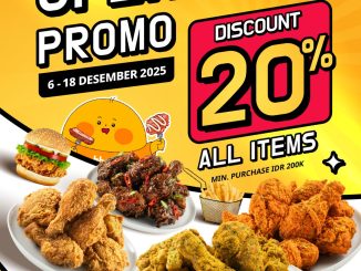 Promo BHC CHICKEN Opening Promo diskon 20% all items 14