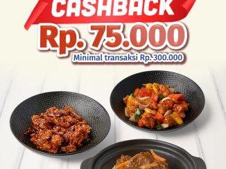 Promo Big Kong Dimsum BTN Cashback Rp. 75.000 min transaksi Rp. 300.000 Maret 2026
