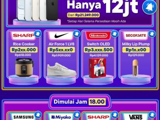 Promo Blibli 12.12 Harbolnas Sale 2025 dengan diskon hingga Rp. 12.000.000 dan flash sale sepanjang periode 5–12 Desember 2025.