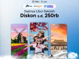 Promo Blibli JJS Libur Sekolah Diskon hingga Rp. 250.000 untuk tiket dan paket wisata keluarga