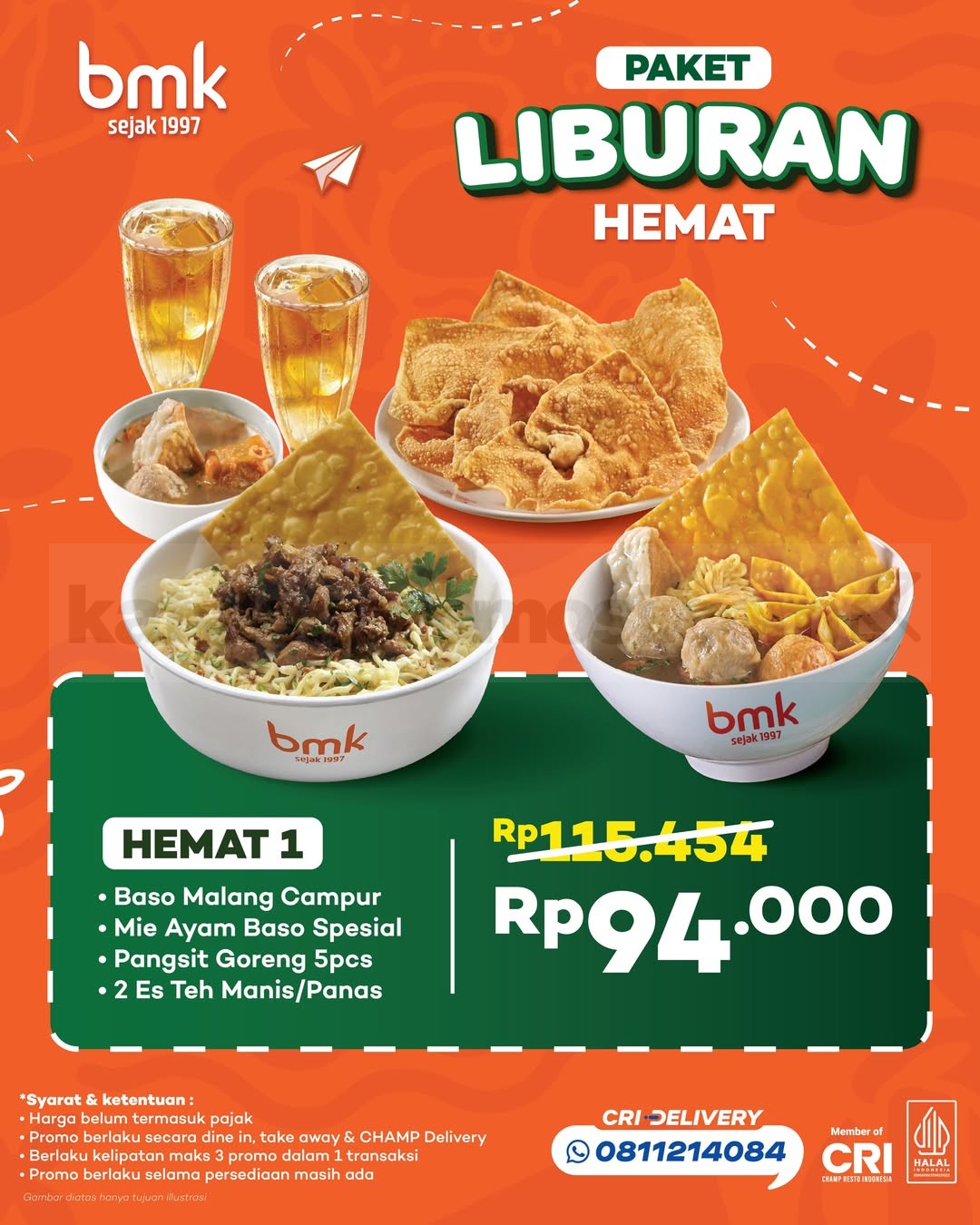 Promo BMK Paket Liburan Hemat Mulai Rp. 47 Ribu Promo BMK Paket Liburan Hemat Mulai Rp. 47 Ribu 1