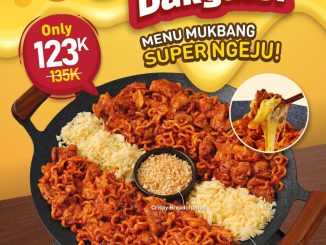 Promo Chadol NEW Cheese Dakgalbi Rp. 123.000 pan besar dengan mozzarella melty