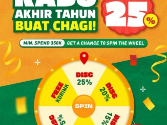 Promo Chadol Gujeolpan Kado Akhir Tahun diskon hingga 25% dan Free Kdrink