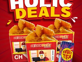 Promo Chicken Holic Holic Deals 3 Ayam Rp. 59.000 hemat paket ayam dan minuman di Medan