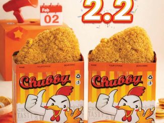 Promo Chubby 2.2 Deal 2 Large Crispy Chicken Rp. 44.000