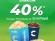 Promo Cinépolis F&B Diskon 40% via GrabFood hingga 31 Desember 2025
