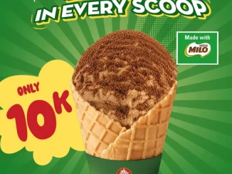 Promo Cold Stone NEW! Milo Ice Cream Rp. 10.000 es krim rasa Milo di Jakarta