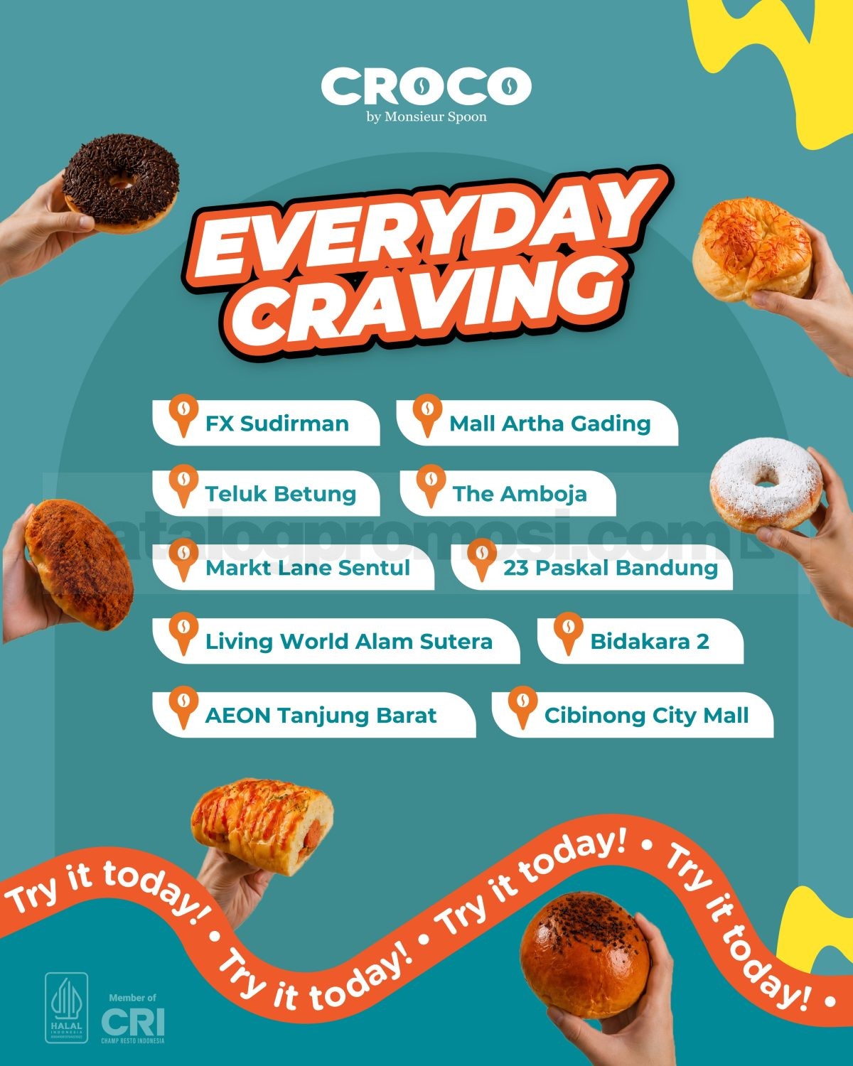 Promo Croco Buy 4 Get 1 Free Bread Promo Croco Buy 4 Get 1 Free Bread 1