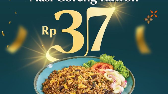Promo Dapur Solo BCA 12.12 Nasi Goreng Rawon Rp. 37 untuk nasabah BCA pada 12 Desember 2025 di semua store Dapur Solo.