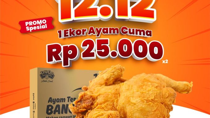 Promo D’Bro Chicken 12.12 Ayam Utuh Mulai Rp. 50.000 1