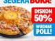 Promo Domino’s Kupang Jaya Opening Diskon 50% untuk semua pizza saat hari pembukaan