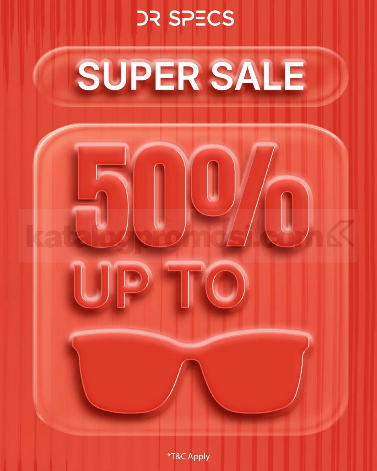 Promo Dr Specs Super Sale Discount Up To 50%* Promo Dr Specs Super Sale Discount Up To 50% kacamata di outlet Dr Specs